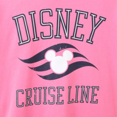 Disney Cruise Line Europe Pink T-Shirt for Adults