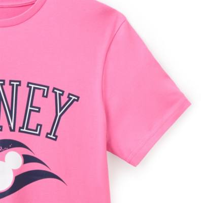 Disney Cruise Line Europe Pink T-Shirt for Adults