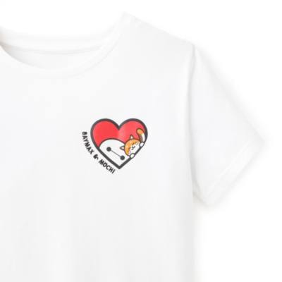 T-shirt Baymax et Mochi pour femmes, Les Nouveaux H&eacute;ros