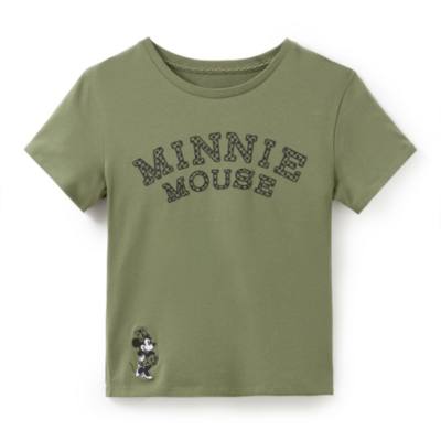 Minnie Mouse Icon Disney Leopard Print Baby T-Shirt