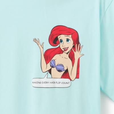 Camiseta gr&aacute;fica La Sirenita para mujer