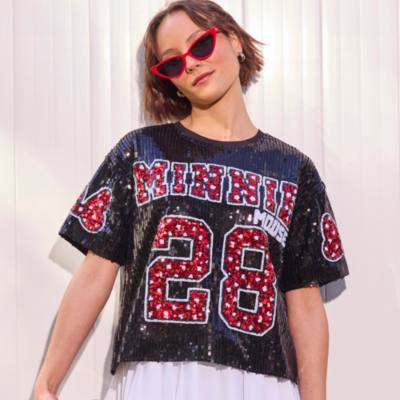 Her Universe, camiseta deportiva Minnie Mouse para adultos