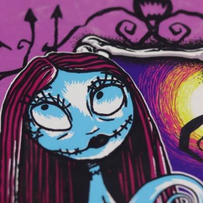 Tim Burtons Nightmare Before Christmas - Jack Skellington und Sally - T-Shirt f&uuml;r Damen