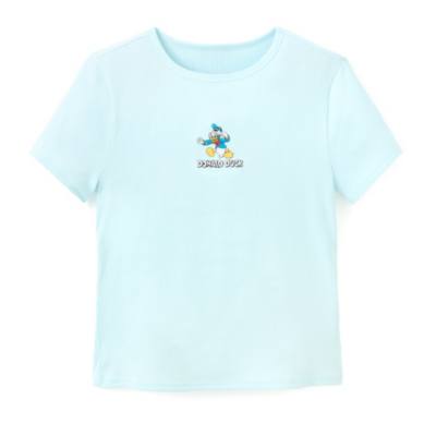 Donald Duck - Geripptes T-Shirt f&uuml;r Damen
