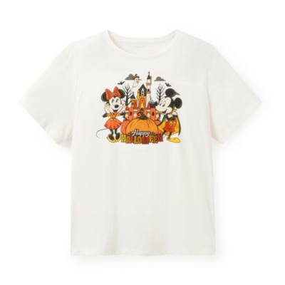 Mickey and Minnie Mouse ''Happy Halloween'' Ladies' T-Shirt