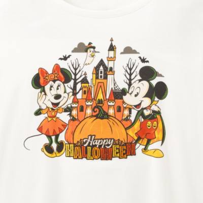 Mickey and Minnie Mouse ''Happy Halloween'' Ladies' T-Shirt