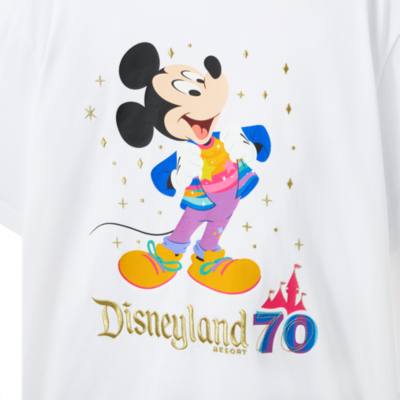 Mickey Mouse Disneyland Resort 70th Anniversary T-Shirt For Adults