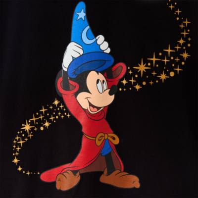 Sorcerer Mickey Mouse 85th Anniversary Ladies' T-Shirt, Fantasia