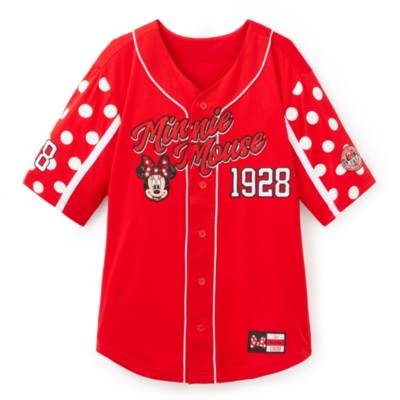 Camiseta b&eacute;isbol Minnie Mouse para adultos
