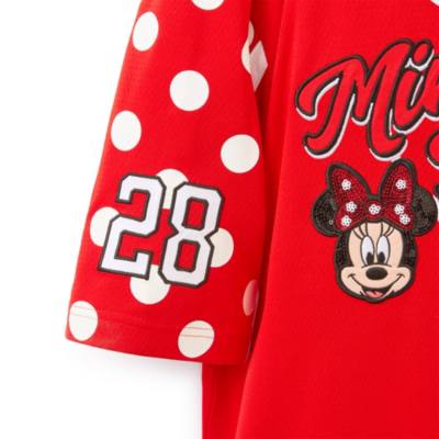 Camiseta b&eacute;isbol Minnie Mouse para adultos