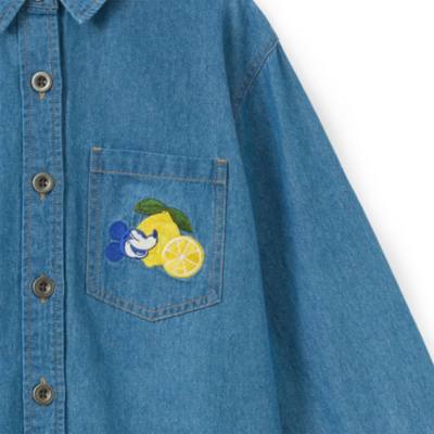 Micky Maus - Denim-Shirt f&uuml;r Erwachsene