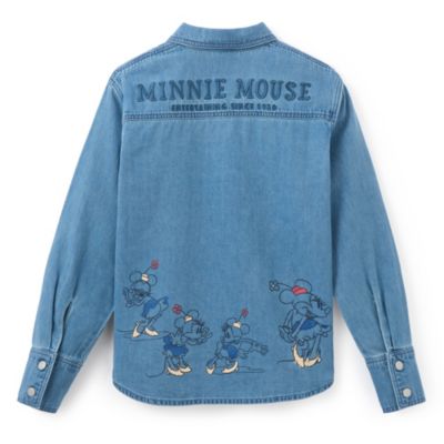 Minnie Mouse Nautical Ladies' Denim Shirt