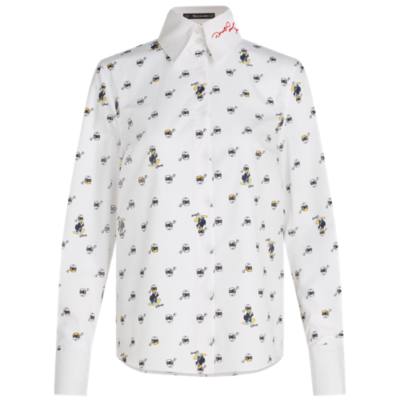 Disney x KARL LAGERFELD Ladies' All-Over Print Blouse