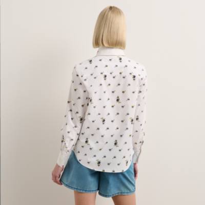 Disney x KARL LAGERFELD Ladies' All-Over Print Blouse