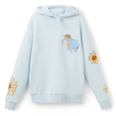 Haut Bourriquet &agrave; capuche au style estival fleuri pour femmes, Winnie l'Ourson