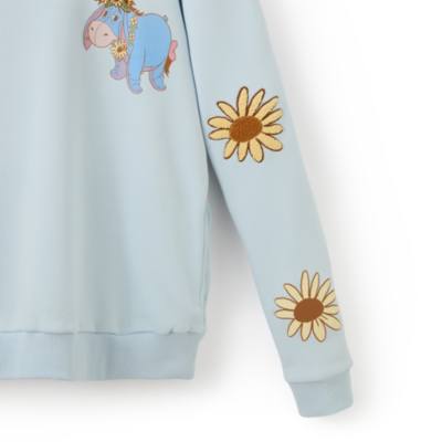 Haut Bourriquet &agrave; capuche au style estival fleuri pour femmes, Winnie l'Ourson