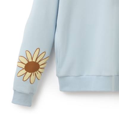 Haut Bourriquet &agrave; capuche au style estival fleuri pour femmes, Winnie l'Ourson