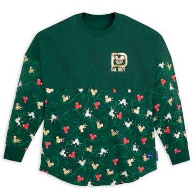 Walt Disney World Mickey Mouse Icon Festive Spirit Jersey For Adults