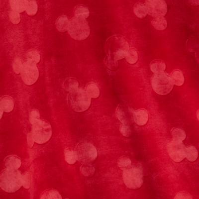 Felpa adulti con silhouette di Topolino rossa Walt Disney World Spirit Jersey