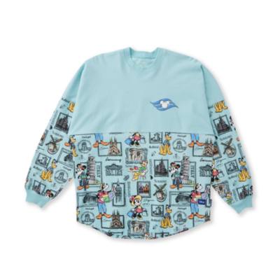 Disney Cruise Line Europe Mickey Mouse and Friends Spirit Jersey For Adults