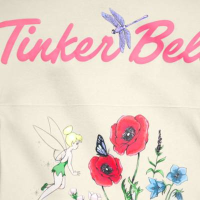 Tinker Bell Floral Spirit Jersey For Adults, Peter Pan