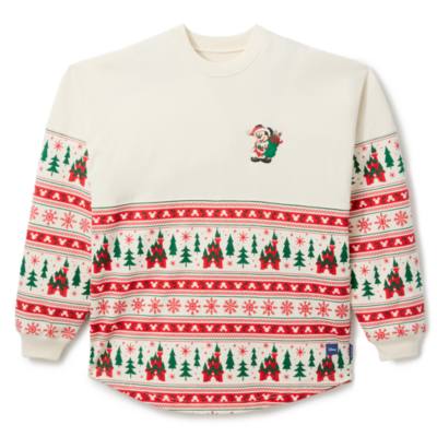 Santa Mickey Mouse 'Merry Christmas' Fair Isle Spirit Jersey for Adults