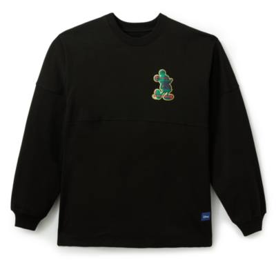 Sudadera universitaria cuadros Mickey Mouse para adultos, Spirit Jersey