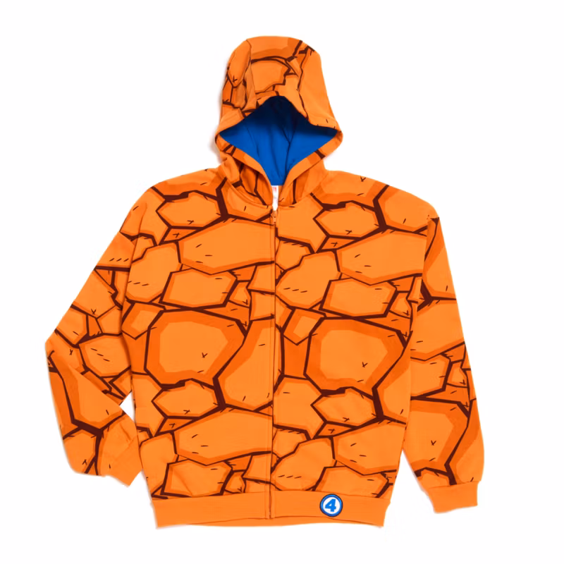 Sudadera con capucha y cremallera para adultos la Cosa, Los 4 Fant&aacute;sticos, Disney Store