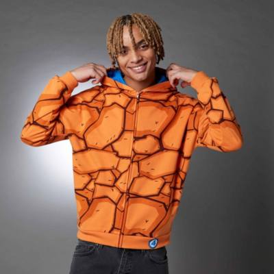 Sudadera con capucha y cremallera para adultos la Cosa, Los 4 Fant&aacute;sticos, Disney Store