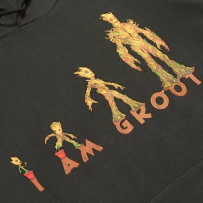 Groot Hooded Sweatshirt For Adults, Guardians of the Galaxy