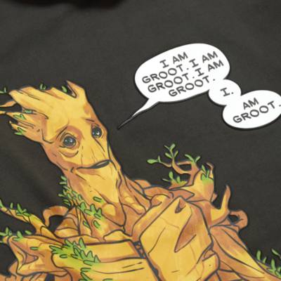 Groot Hooded Sweatshirt For Adults, Guardians of the Galaxy