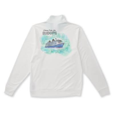 Disney Cruise Line Europe Quarter Zip Sweatshirt For Adults