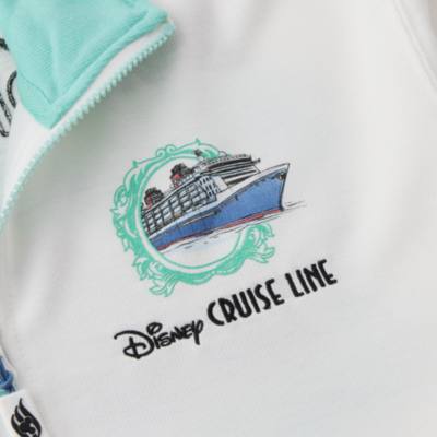 Disney Cruise Line Europe Quarter Zip Sweatshirt For Adults