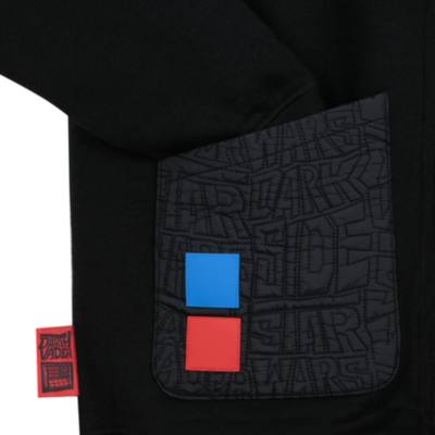 Darth Vader Zip Front Hooded Sweatshirt For Adults, Star Wars