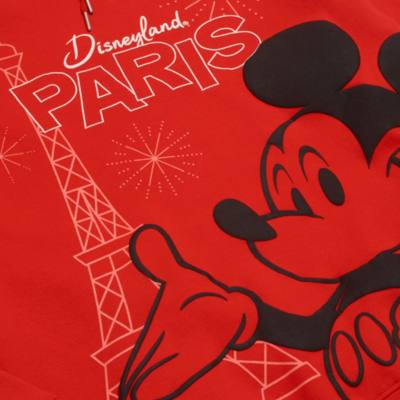 Disneyland Paris Mickey Mouse Hooded Sweatshirt For Adults