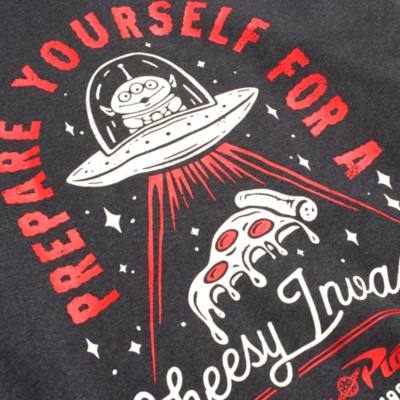 Pizza Planet Aliens Zip Front Hooded Sweatshirt For Adults, Toy Story