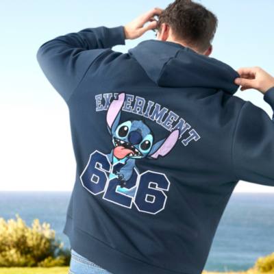 Lilo & Stitch - Stitch - Kapuzensweatshirt mit Reißverschluss für Erwachsene