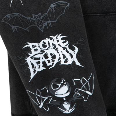 Sudadera capucha Jack Skellington cremallera frontal para adultos, Pesadilla antes de Navidad, Tim Burton