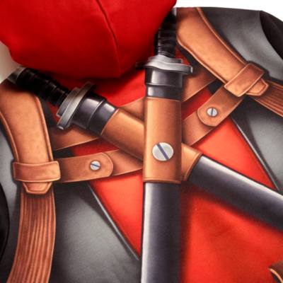 Sudadera con capucha para adultos traje Deadpool, Deadpool y Lobezno