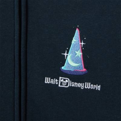 Walt Disney World Sorcerer Mickey Mouse Zip Front Hoodie for Adults, Fantasia