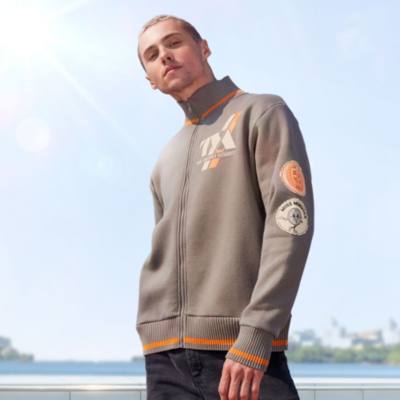 Disney Store Loki Time Variance Authority Zip-Up Jacket For Adults