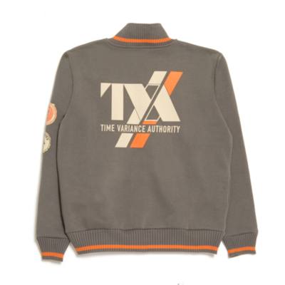 Disney Store Loki Time Variance Authority Zip-Up Jacket For Adults