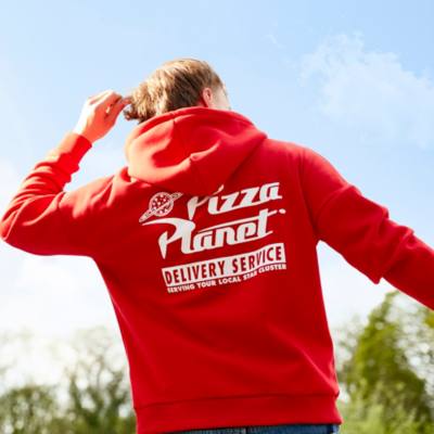 Pizza Planet Hooded Sweatshirt For Adults, Toy Story