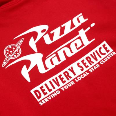 Pizza Planet Hooded Sweatshirt For Adults, Toy Story