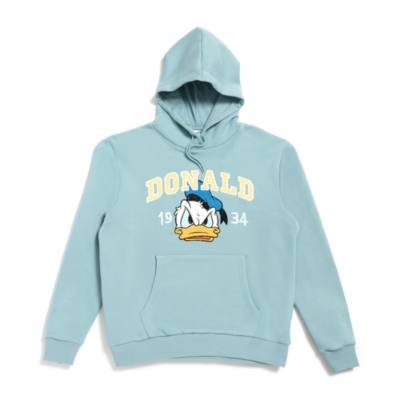 Donald Duck Blue Hooded Sweatshirt For Adults