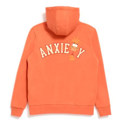 Anxiety Orange Hooded Sweatshirt For Adults, Inside Out 2