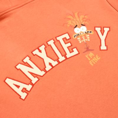 Anxiety Orange Hooded Sweatshirt For Adults, Inside Out 2