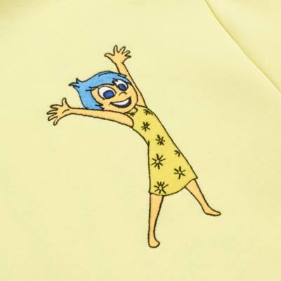 Joy Yellow Hooded Sweatshirt For Adults, Inside Out 2