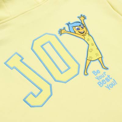 Joy Yellow Hooded Sweatshirt For Adults, Inside Out 2