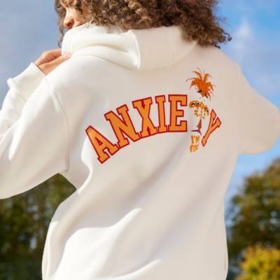 Anxiety Cream Hooded Sweatshirt For Adults, Inside Out 2